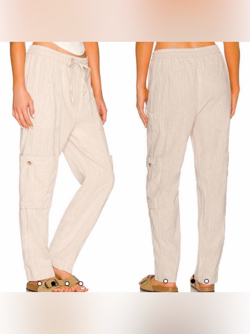 Free People Feelin Good utility pants